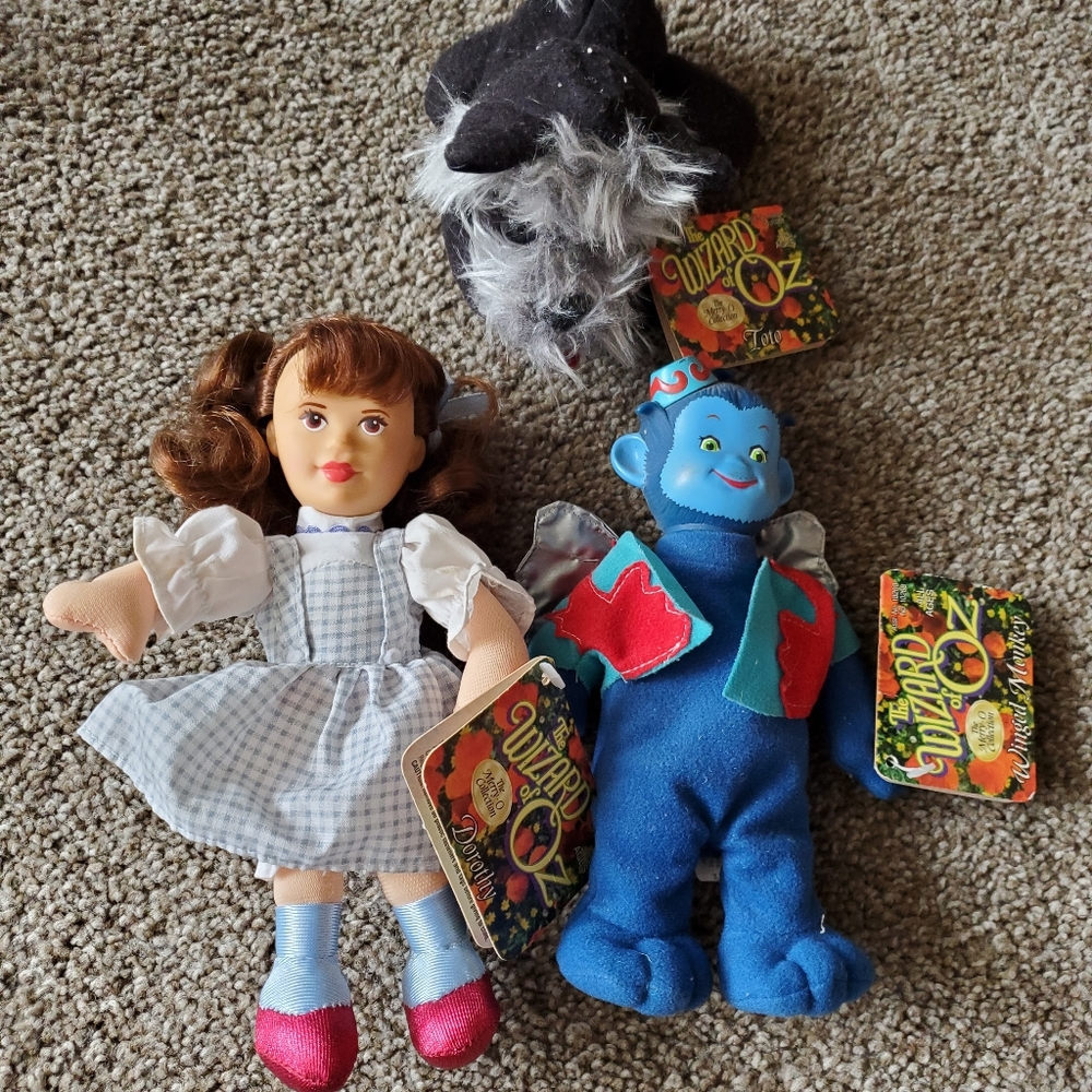 NWT wizard of oz plush set